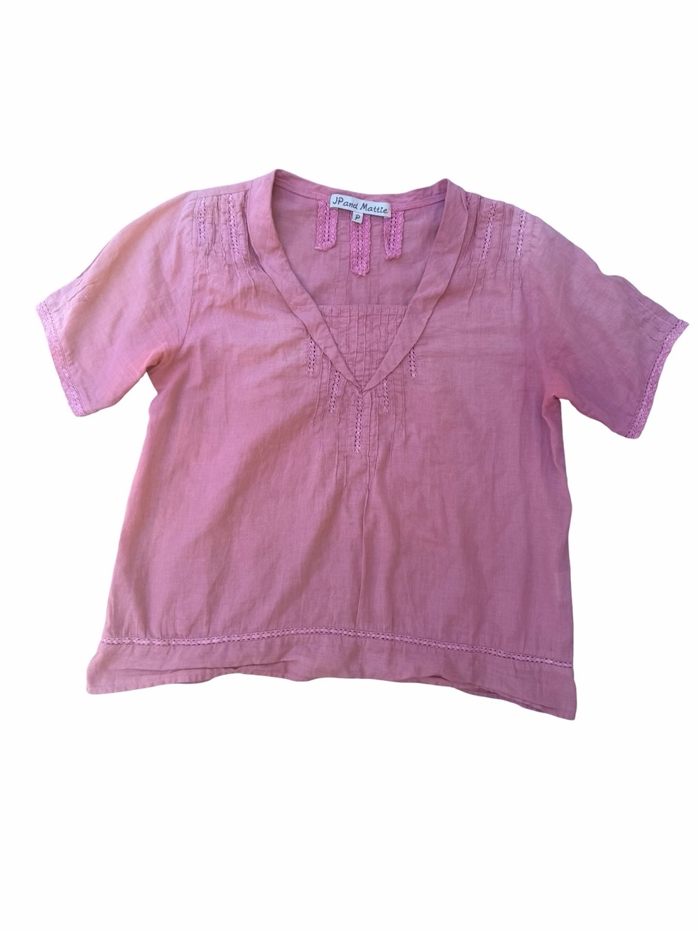 JP & Mattie Cotton Boho Blouse